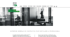 Desktop Screenshot of edifea.ch
